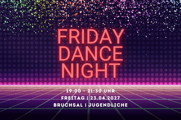 FRIDAY DANCE NIGHT