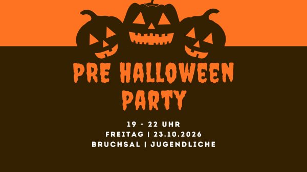 PRE HALLOWEEN PARTY